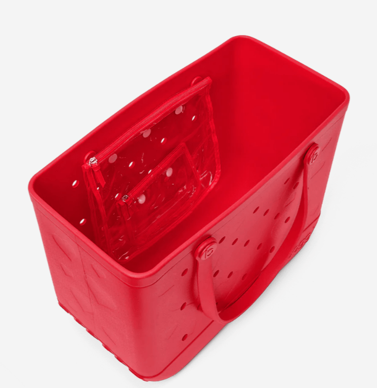 Original Bogg® Bag Special Edition Conversation Hearts - Bright Red - Juli's Wearable Art