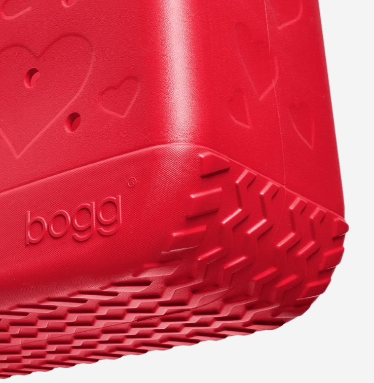 Original Bogg® Bag Special Edition Conversation Hearts - Bright Red - Juli's Wearable Art
