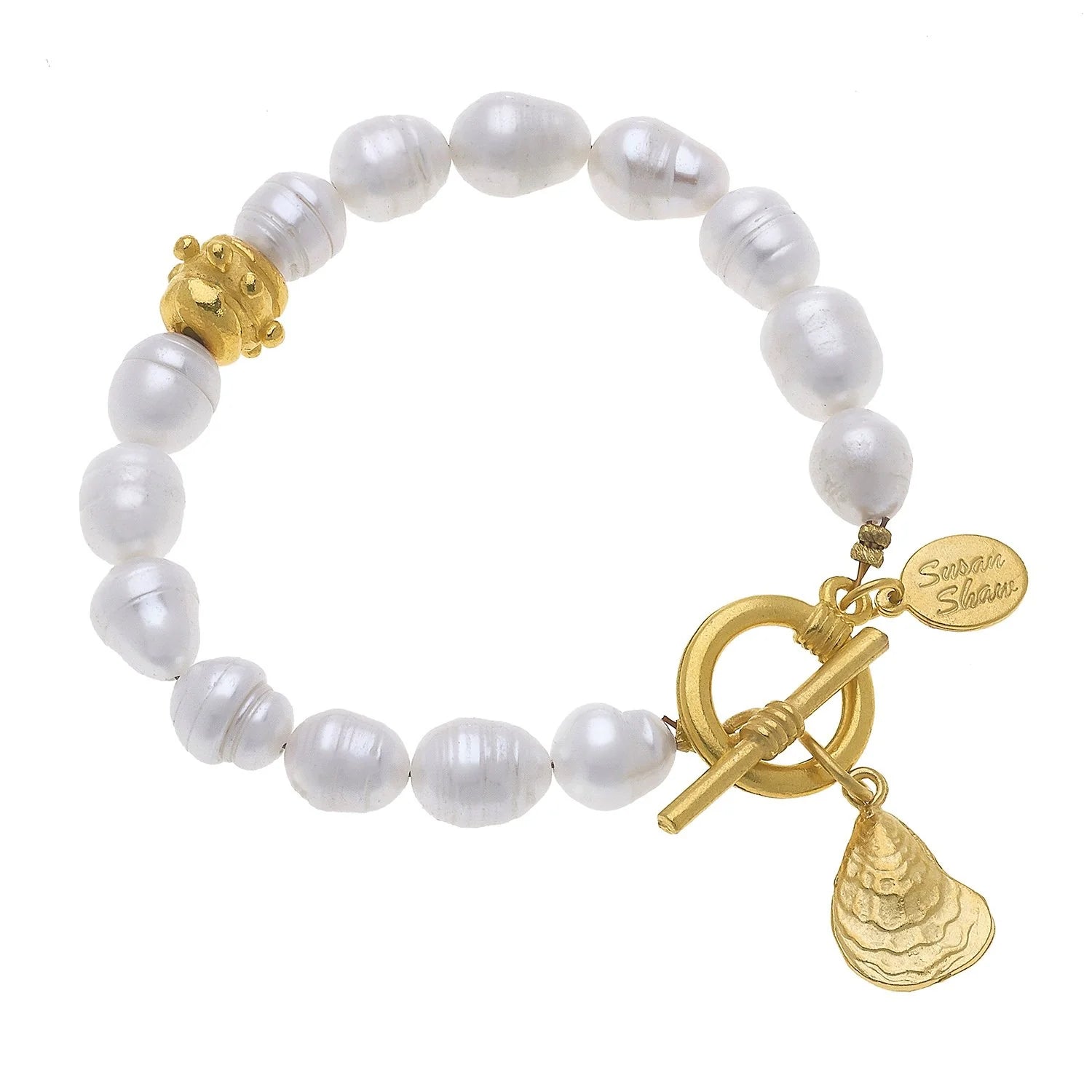 Oyster Pearl Bracelet - Juli's Wearable Art