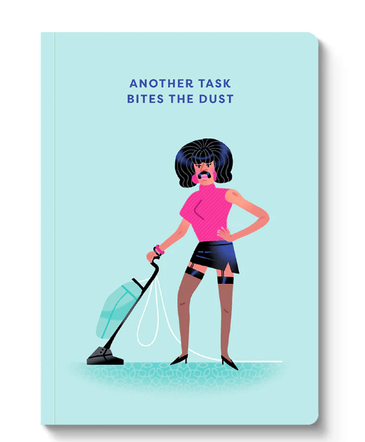 Paperback Notebook | Freddie Mercury - Juli's Wearable Art