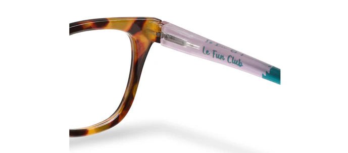 Peepers Blue Light Readers | Le Fun Club | Tortoise Pink - Juli's Wearable Art