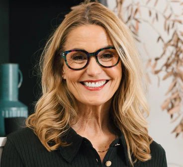 Peepers Galaxy Blue Light Reading Glasses - Cosmic Quartz - Juli's Wearable Art