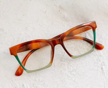 Peepers Progressives | Birdie | Blonde Tortoise Colorblock - Juli's Wearable Art