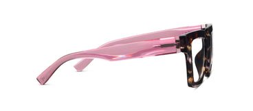 Peepers Take a Bow Blue Light Readers - Pink Botanico & Pink - Juli's Wearable Art