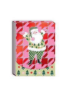 Pocket Notepad Tree Santa - Juli's Wearable Art