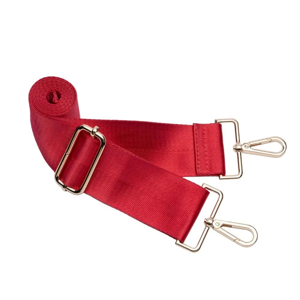 Poppy Red Hydrobag® with Solid Strap - Juli's Wearable Art