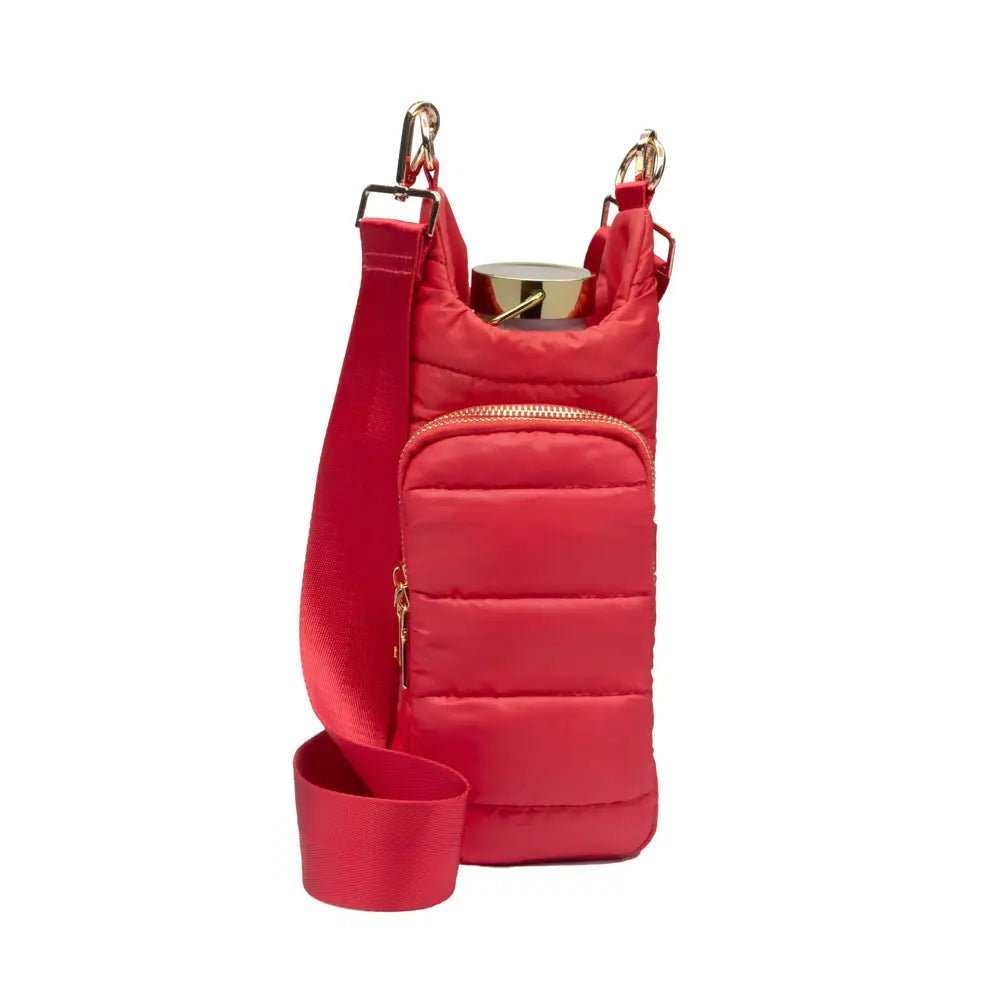 Poppy Red Hydrobag® with Solid Strap - Juli's Wearable Art