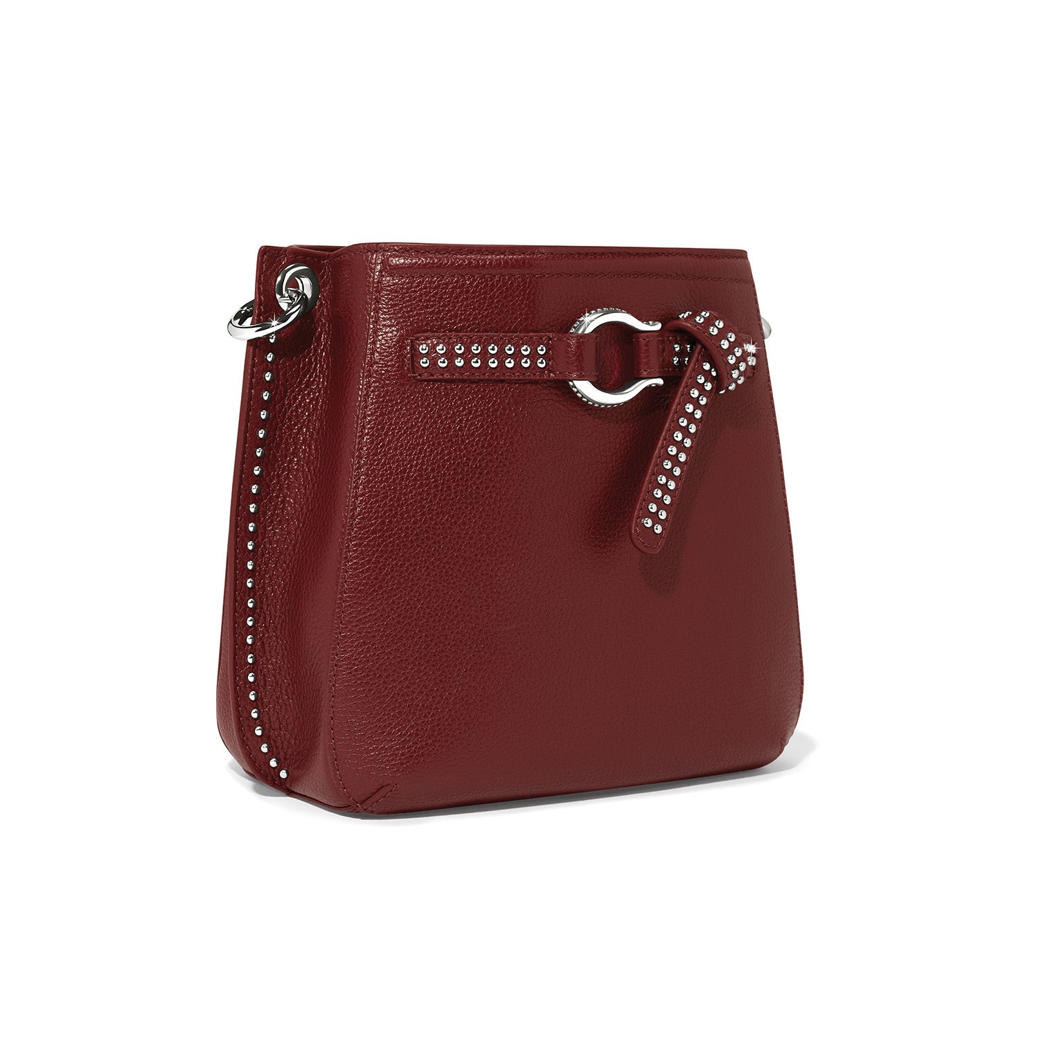 Brighton Cade Convertible Hobo Bag - Garnet