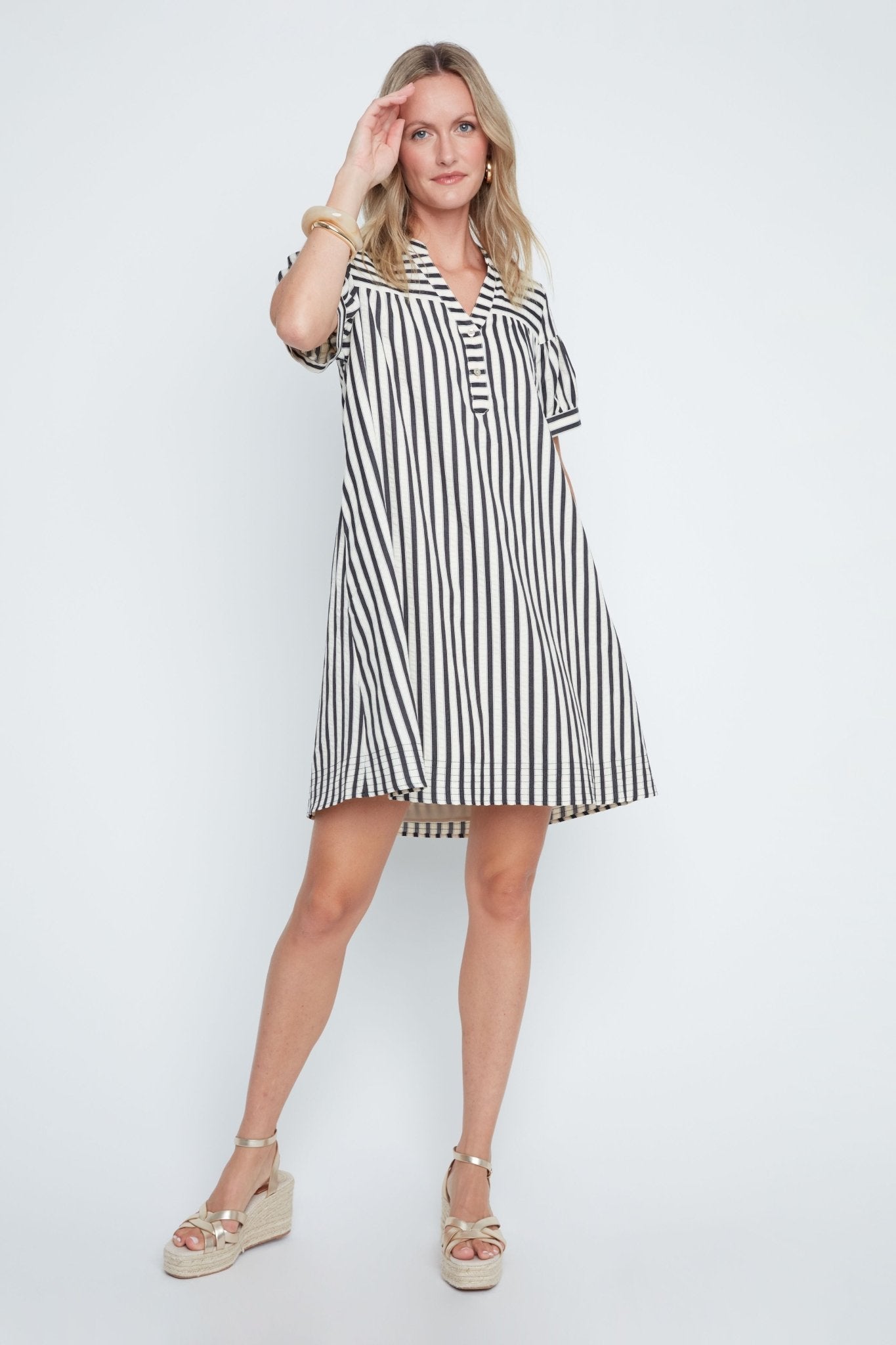 Renuar Striped Dress