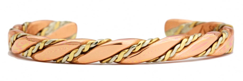 Sergio Lub Caduceus Bracelet - Juli's Wearable Art