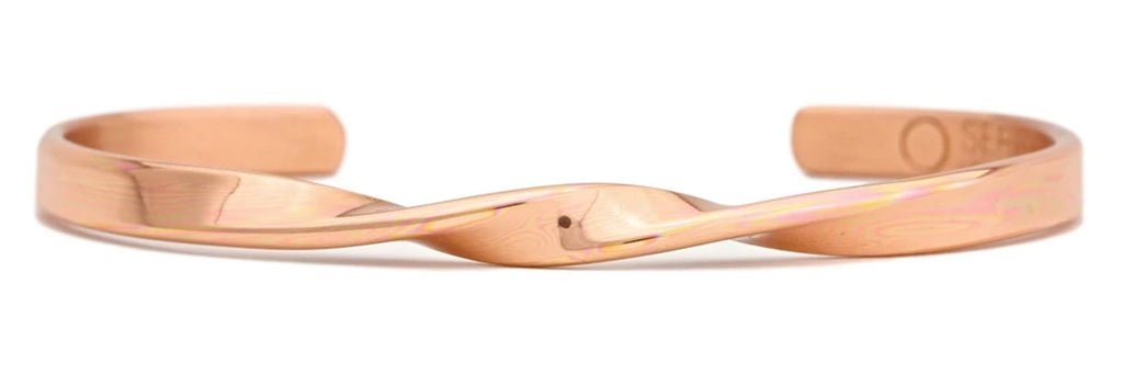 Sergio Lub Copper Infinity Bracelet - Juli's Wearable Art