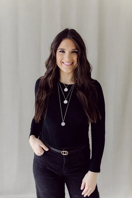 Silver Necklace | Proverbs 3:5 - 6 Pendant - Juli's Wearable Art