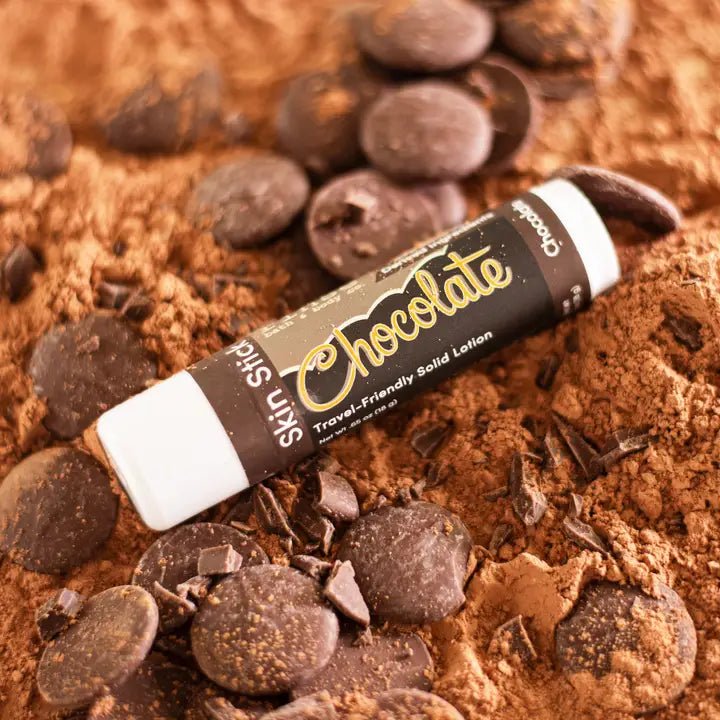 Skin Stick Solid Lotion - Chocolate - Juli's Wearable Art