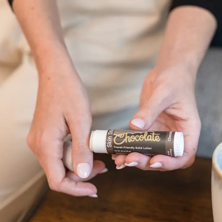 Skin Stick Solid Lotion - Chocolate - Juli's Wearable Art