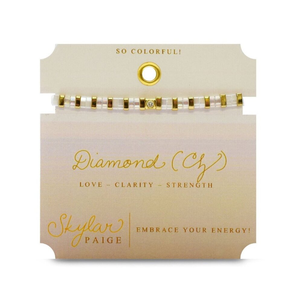 Skylar Paige So Colorful! Diamond CZ Birthstone Bracelet - Juli's Wearable Art