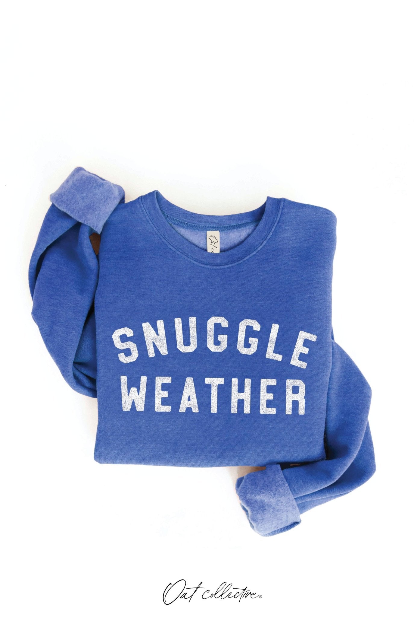 Snuggle Weather Graphic Sweatshirt - Juli's Wearable Art