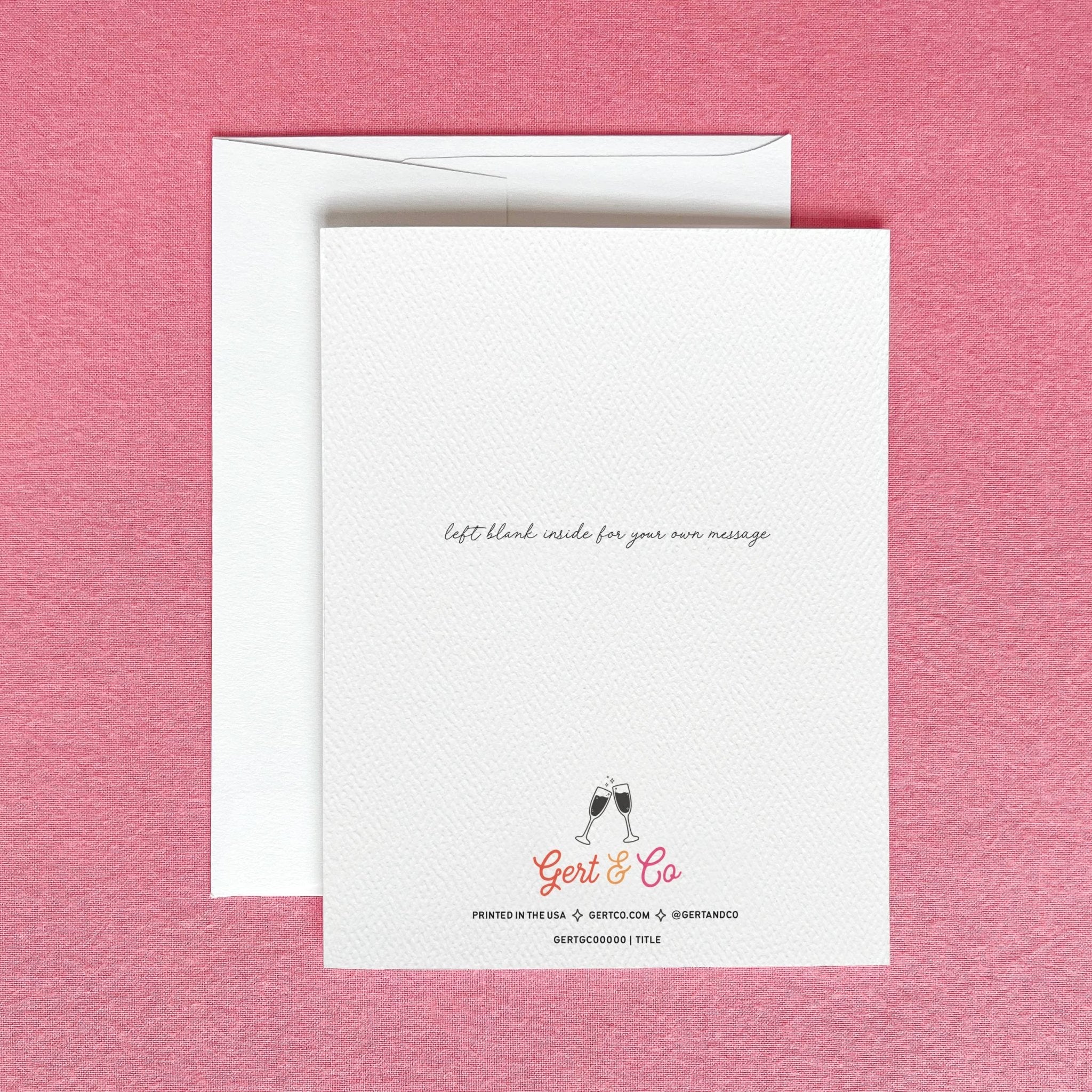 So Freakin' Happy For You Greeting Card | Friendship Card - Juli's Wearable Art