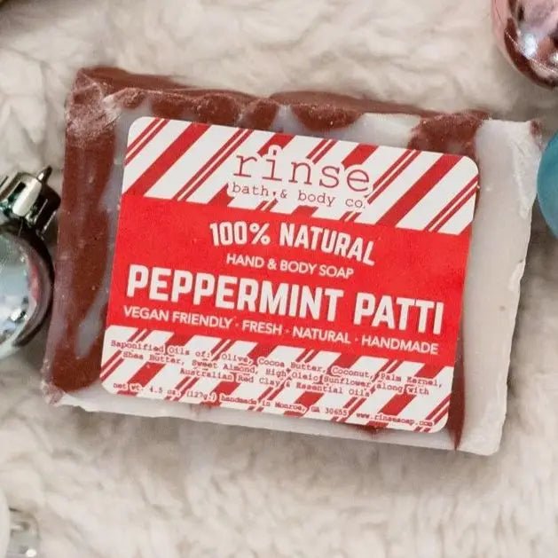 Soap - Peppermint Patti | Natural Bar Soap - Juli's Wearable Art