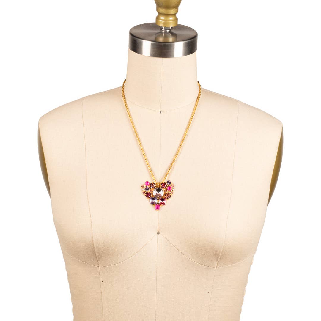 Sorrelli Jolie Pendant Necklace | Panama Rose - Juli's Wearable Art