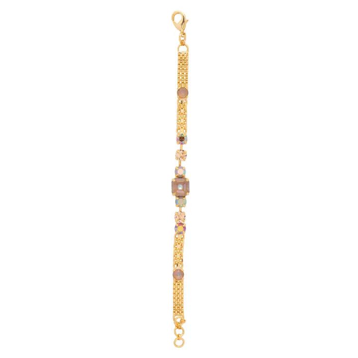 Sorrelli Kimber Tennis Bracelet - Beige - Juli's Wearable Art