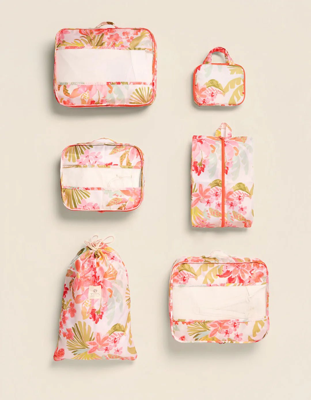 Spartina Packing Cubes | Castillo Tropical - Juli's Wearable Art