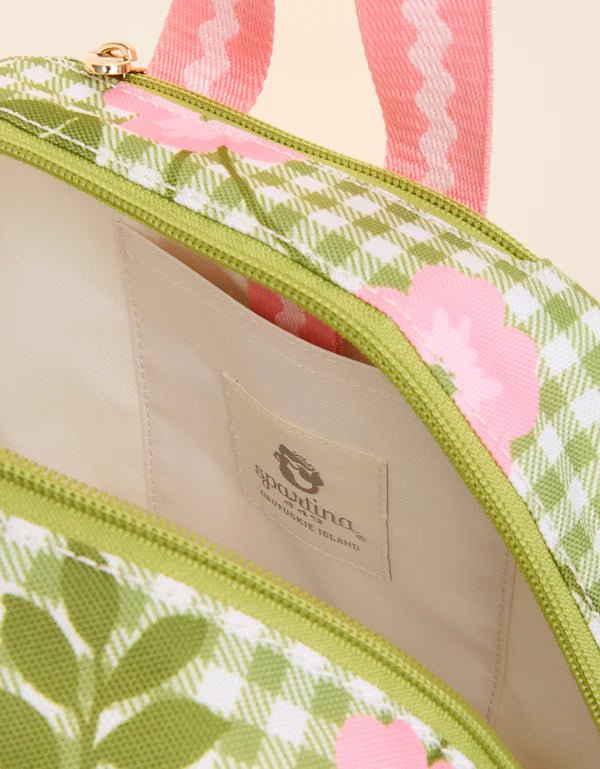 Spartina Pickleball Backpack| Castillo Gingham - Juli's Wearable Art
