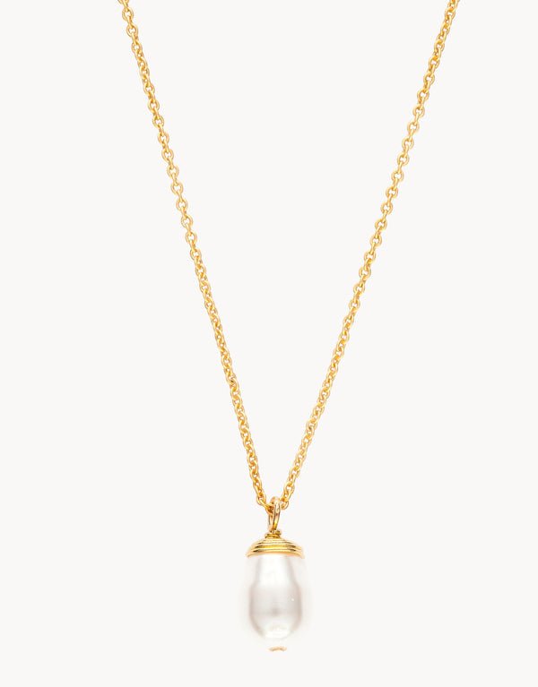 Spartina Sea La Vie Find Peace Pearl Necklace | Gold - Juli's Wearable Art
