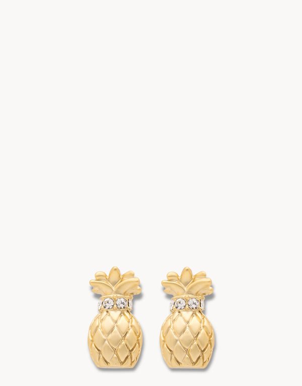 Spartina Sea La Vie Stud Earrings Thanks/Pineapple - Juli's Wearable Art