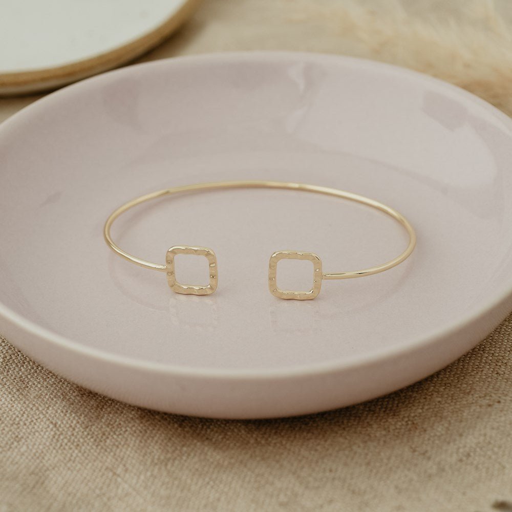 Square GeoChic Cuffs - Juli's Wearable Art