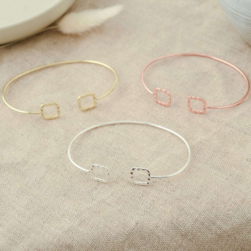 Square GeoChic Cuffs - Juli's Wearable Art