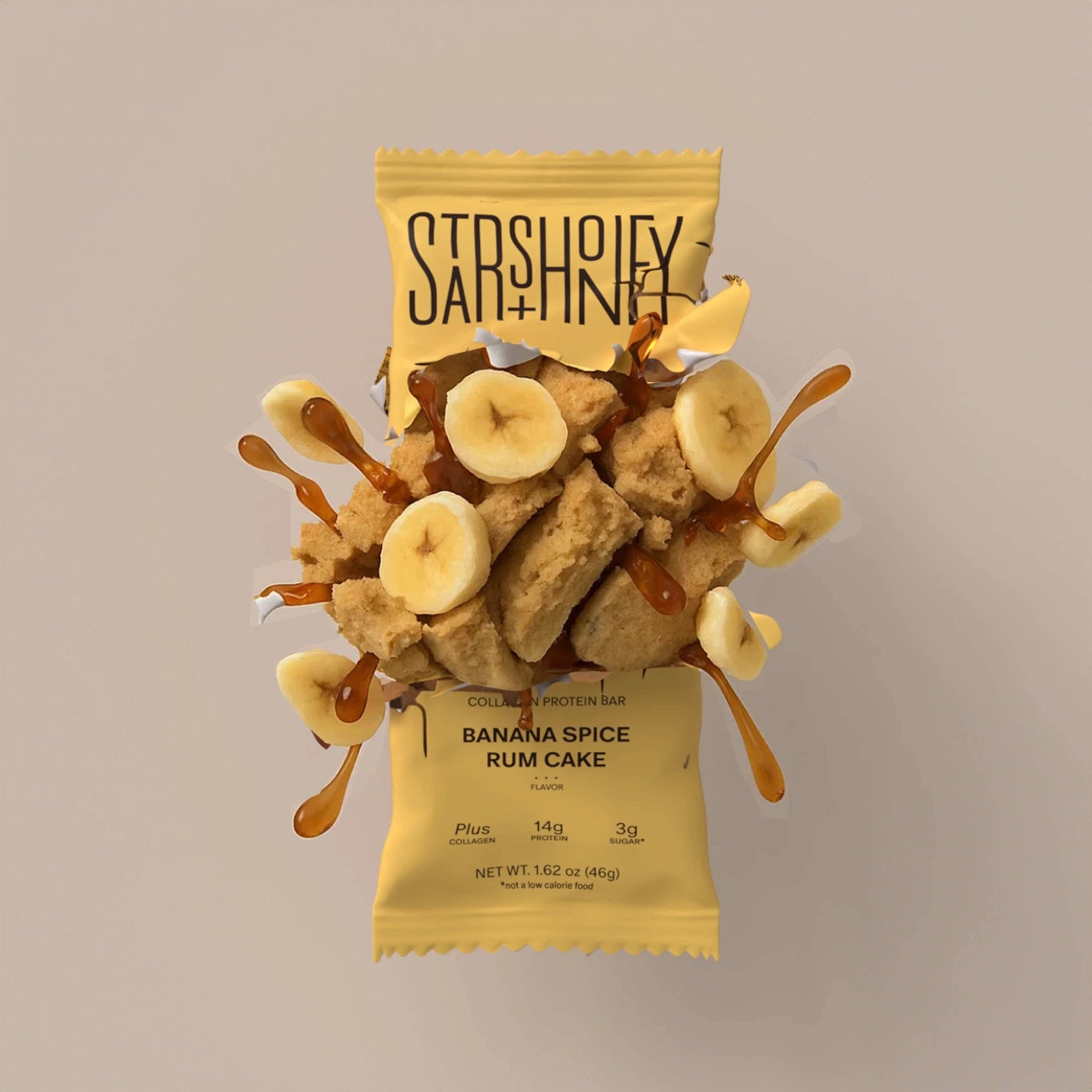 Stars + Honey Banana Spice Rum Cake - The Collagen Protein Bar - Juli's Wearable Art