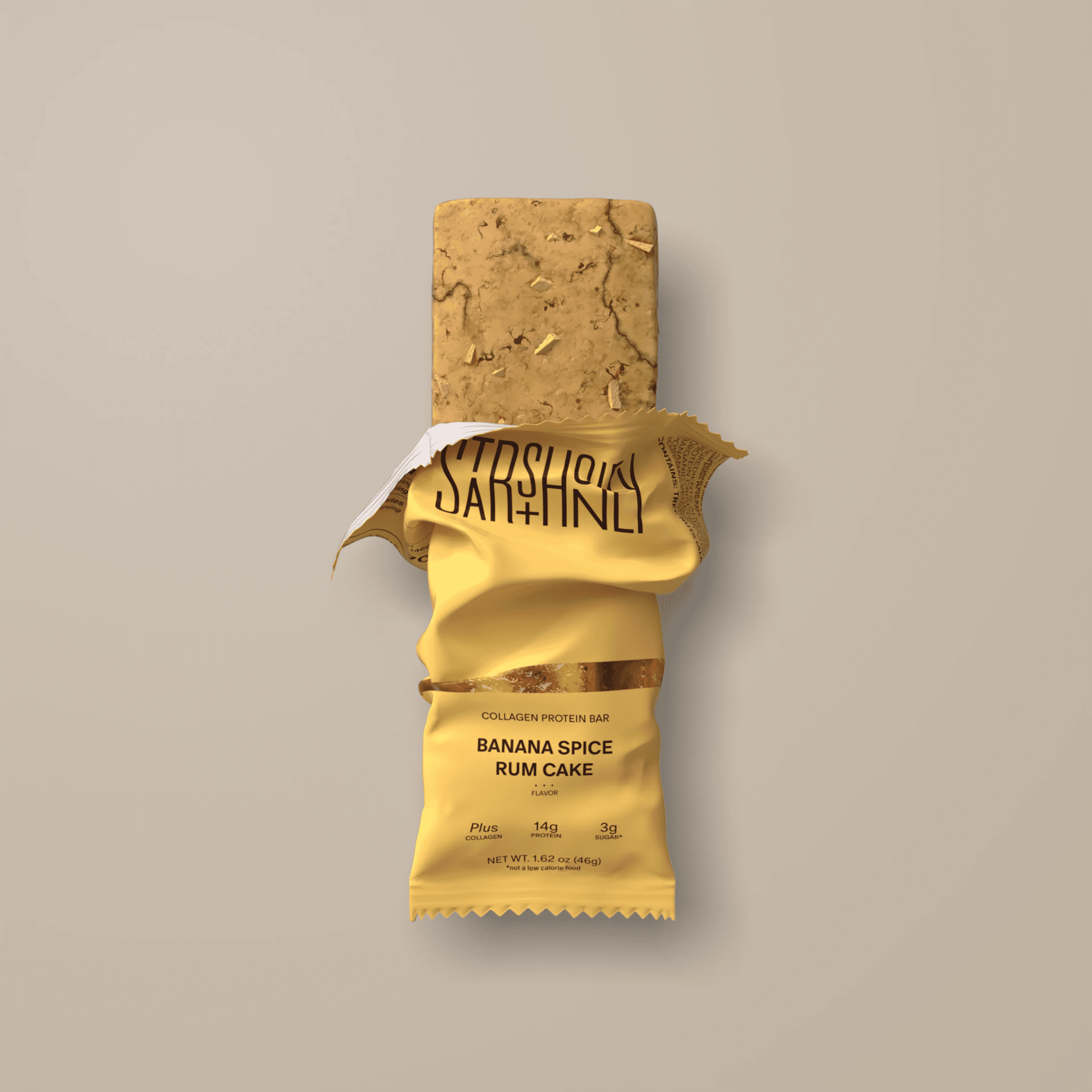 Stars + Honey Banana Spice Rum Cake - The Collagen Protein Bar - Juli's Wearable Art