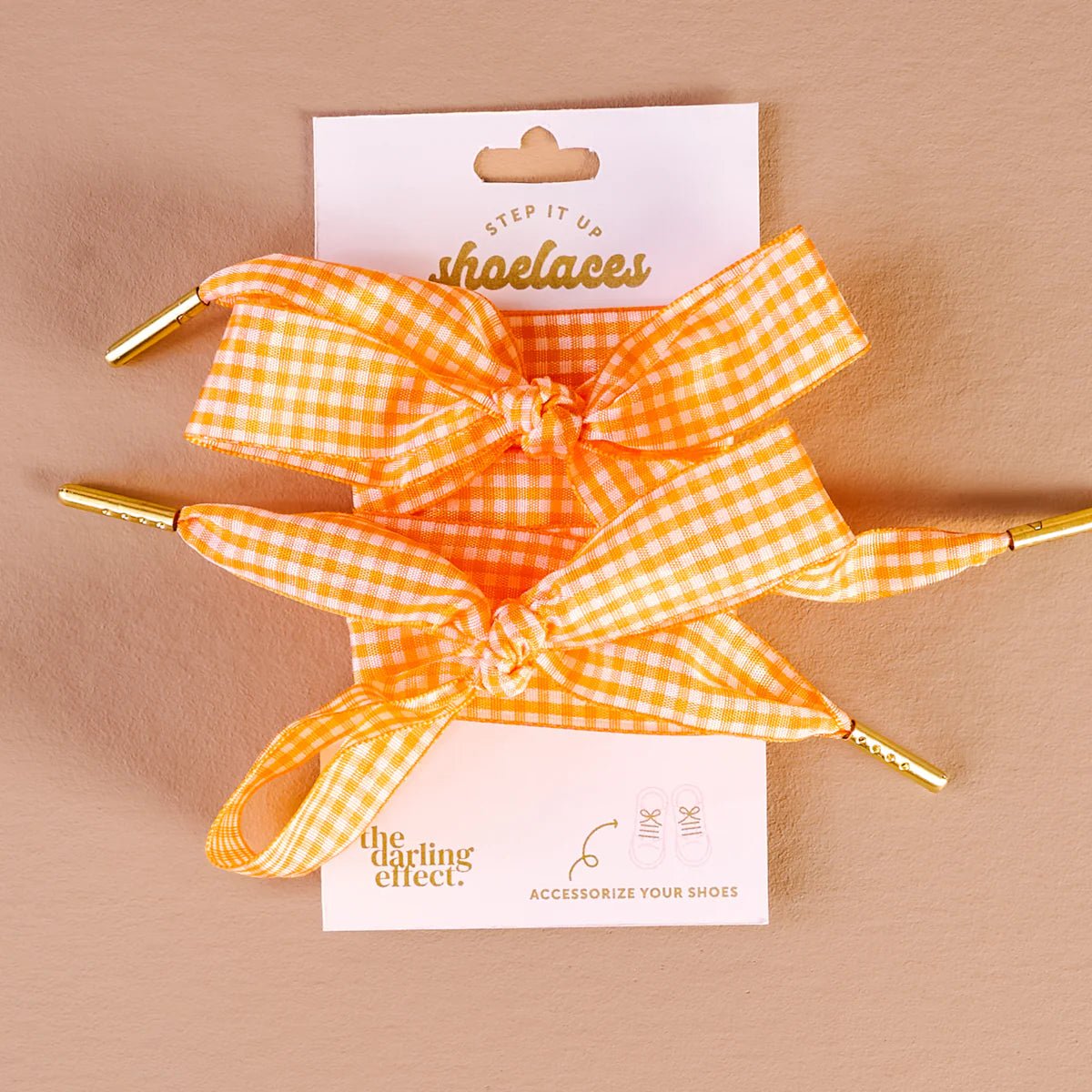 Step It Up Gingham Shoelaces - Juli's Wearable Art