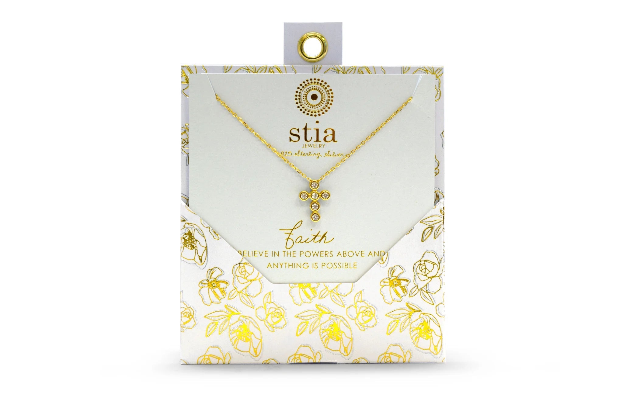 Stia - A Charming Story Necklaces - Faith Cross - Juli's Wearable Art