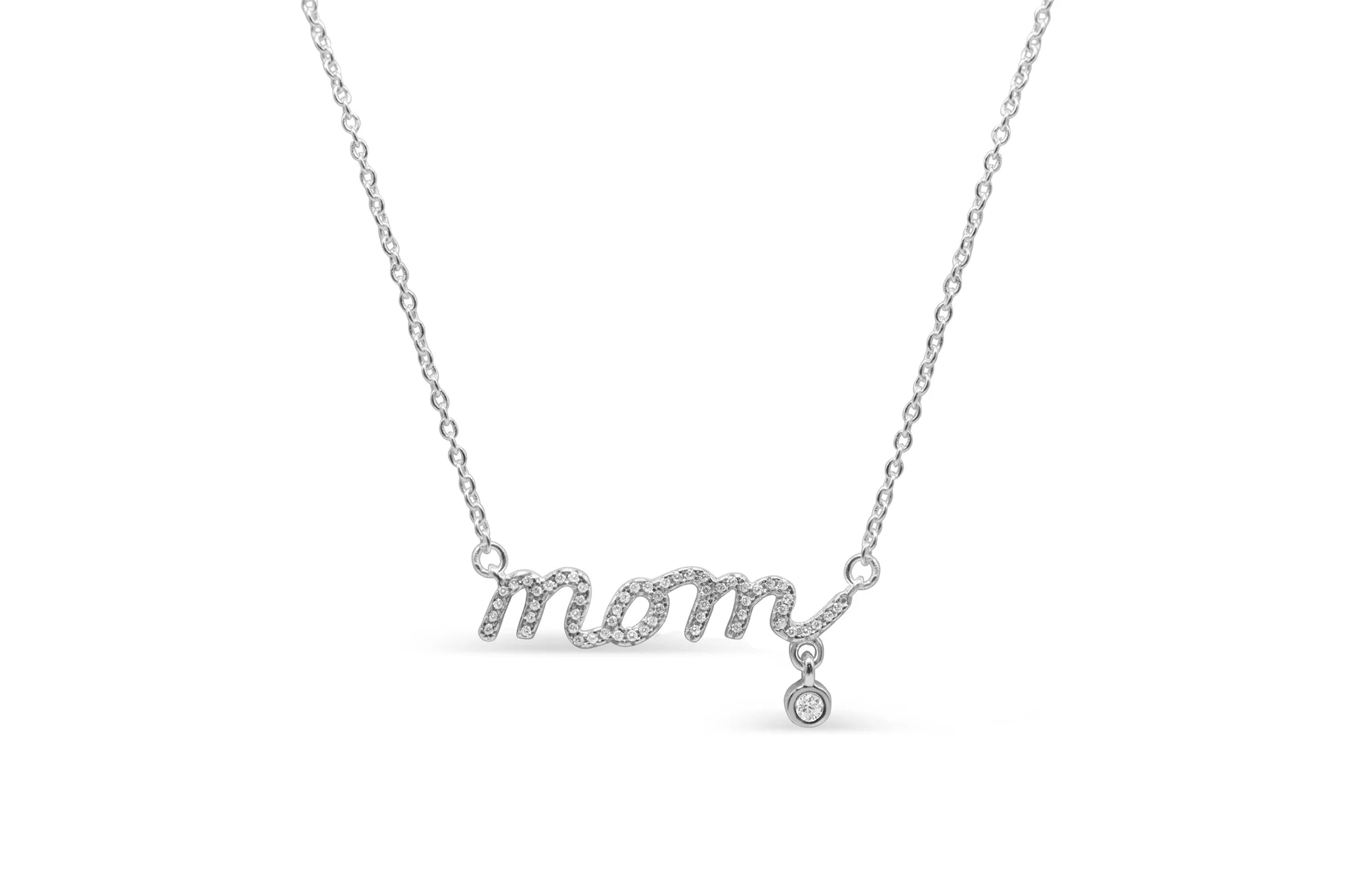 Stia PAVÉ MOM - Scripted for Her Necklaces - Juli's Wearable Art