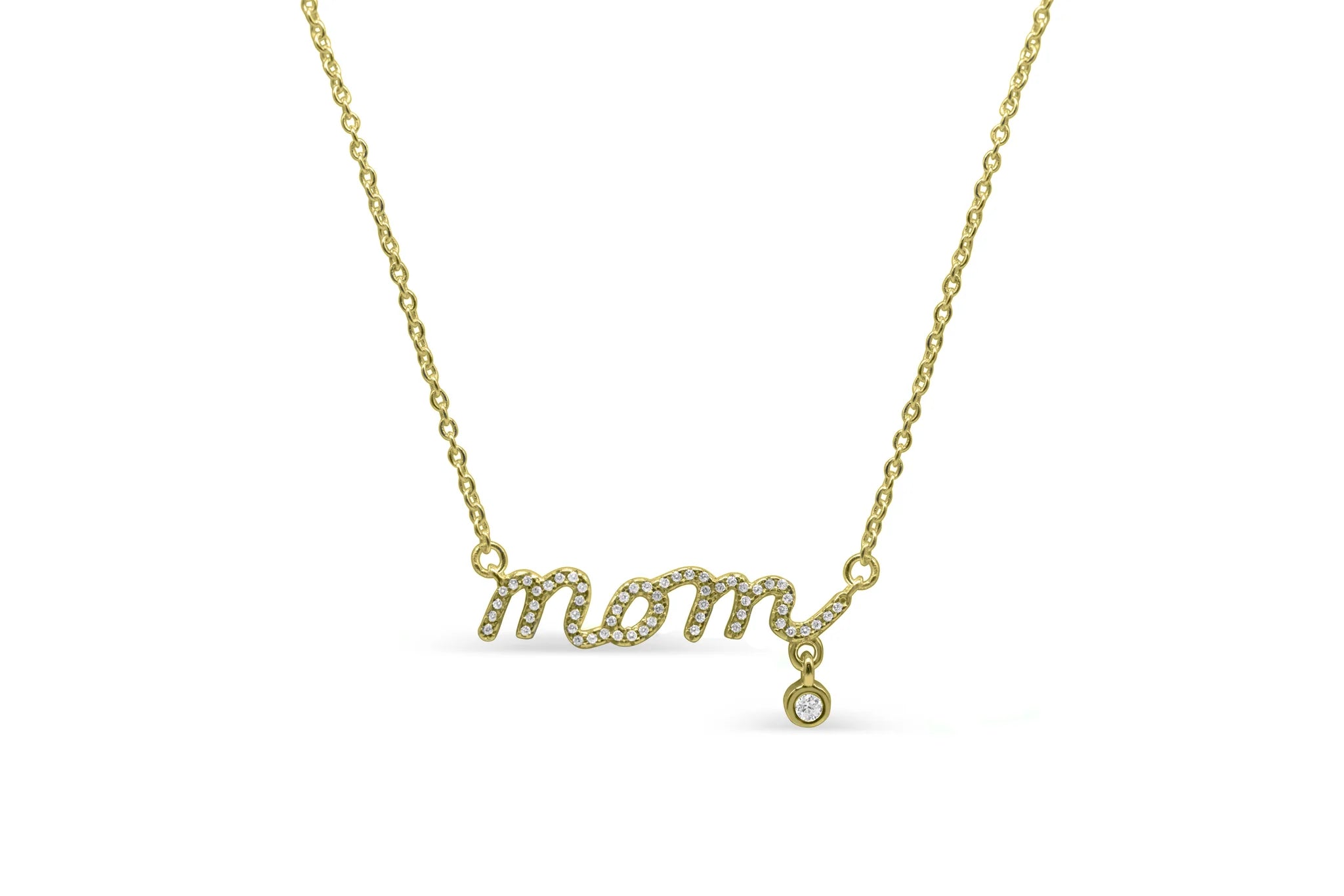Stia PAVÉ MOM - Scripted for Her Necklaces - Juli's Wearable Art