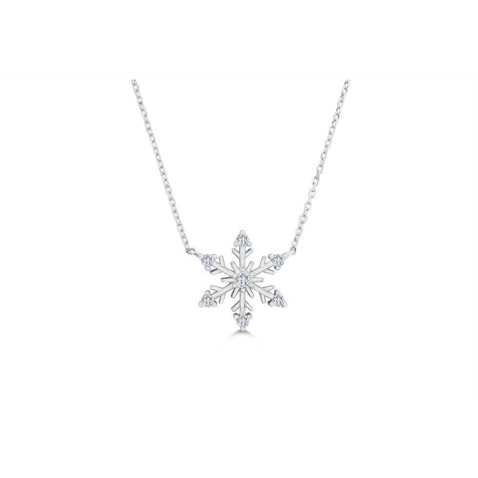 Stia Snowflake Necklaces - Juli's Wearable Art