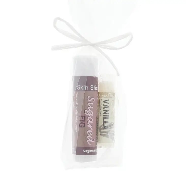 Sugared Fig & Vanilla Skin Stick & Pucker Stick Holiday Bundle - Juli's Wearable Art