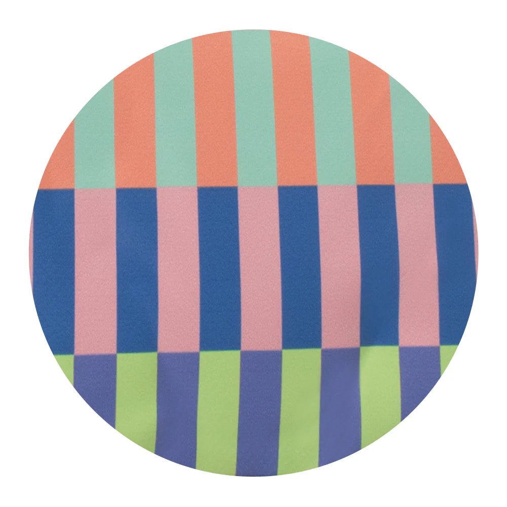 Swig Iced Cup Coolies | Brite Stripe - Juli's Wearable Art