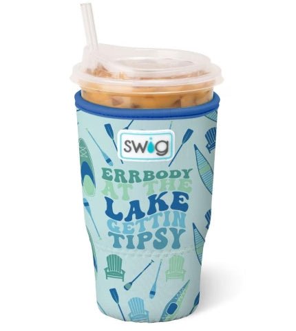 Swig Life Errbody at the Lake Iced Cup Coolie - Juli's Wearable Art