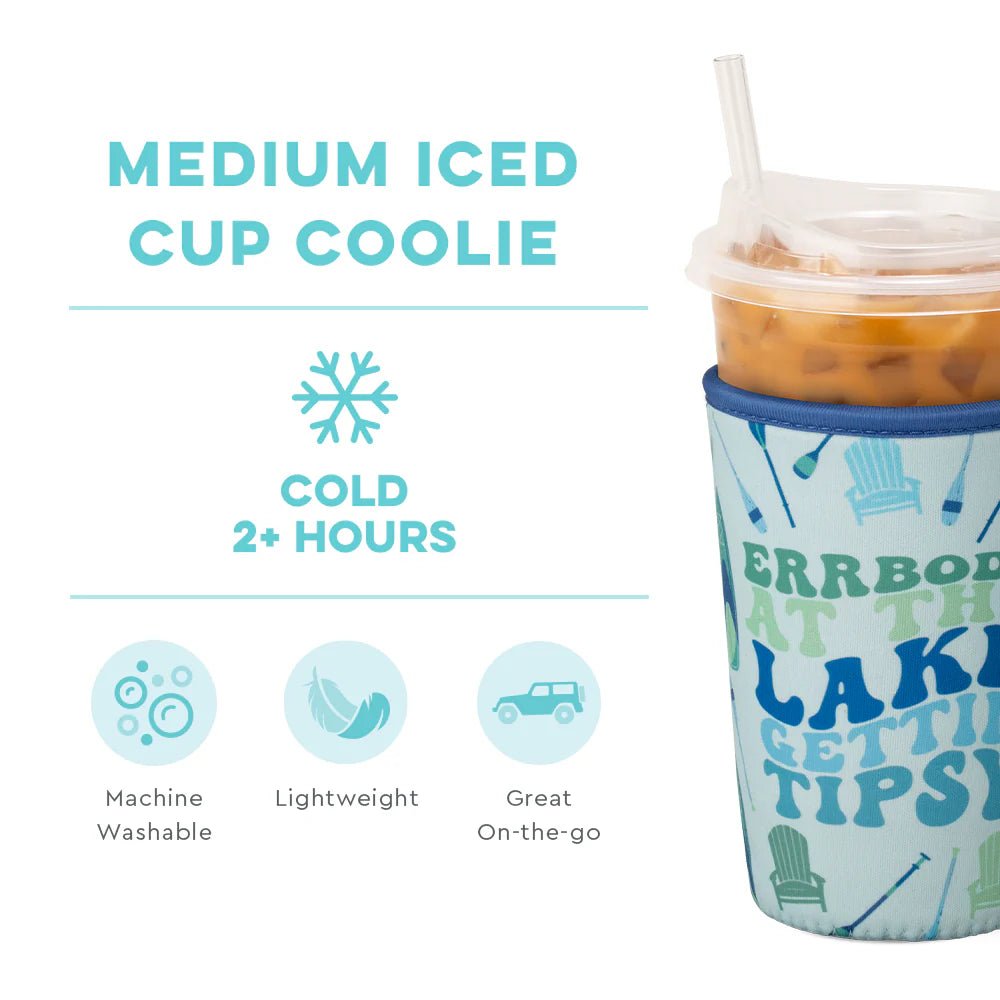 Swig Life ERRBODY AT THE LAKE Medium Iced Cup Coolie - Juli's Wearable Art