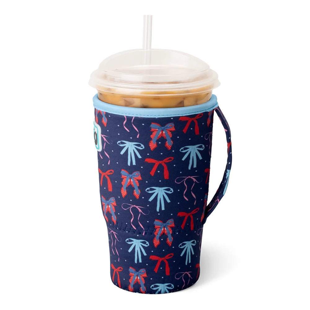 Swig Life MISS INDEPENDENCE Large Iced Cup Coolie - Juli's Wearable Art