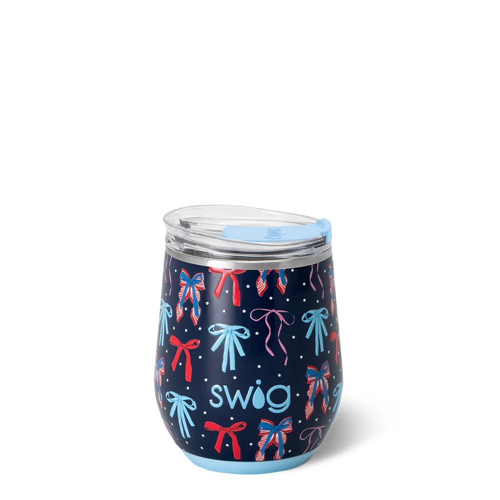 Swig Life MISS INDEPENDENCE Stemless Wine 12oz - Juli's Wearable Art