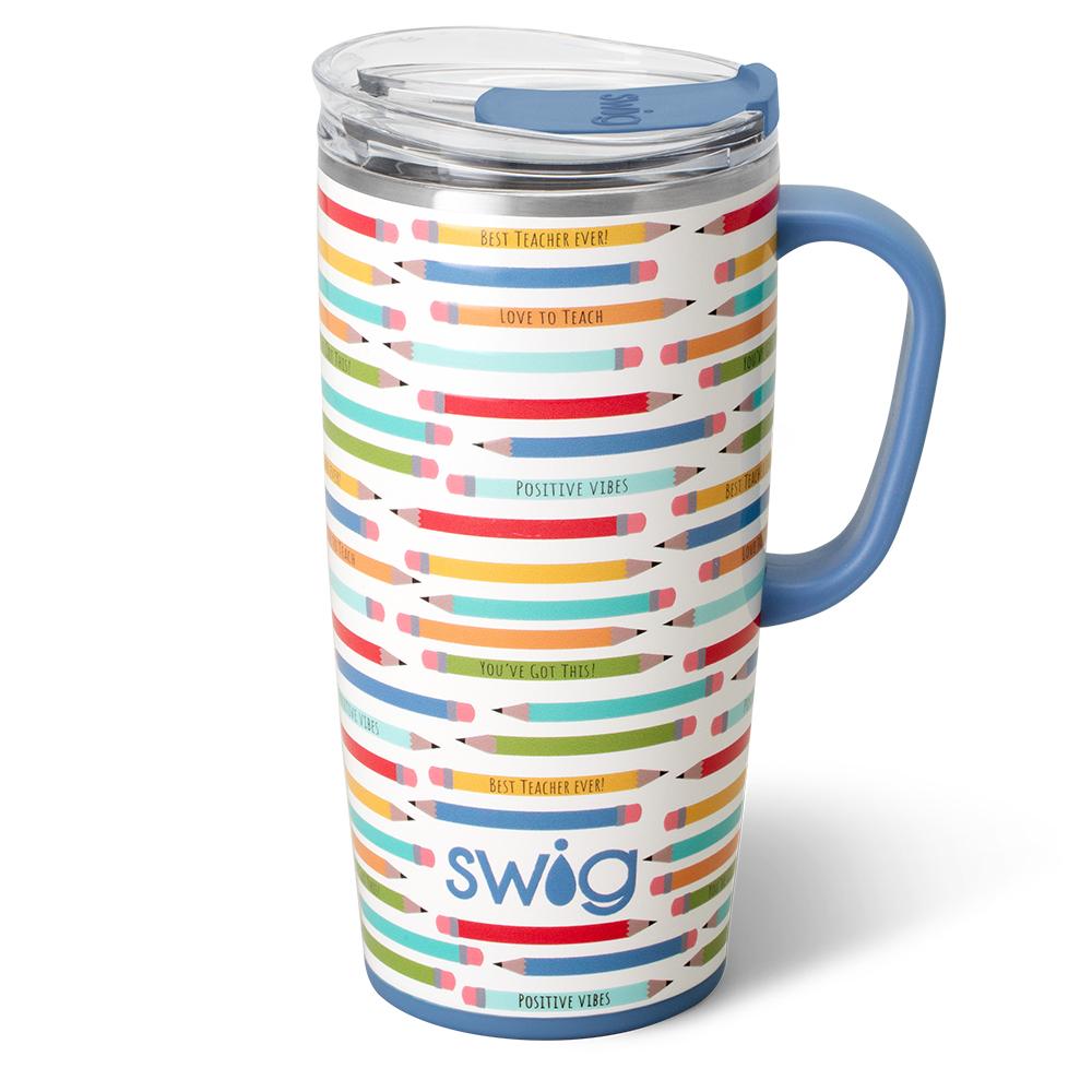 Swig Life Teacher Life Travel Mug (22oz) - Juli's Wearable Art