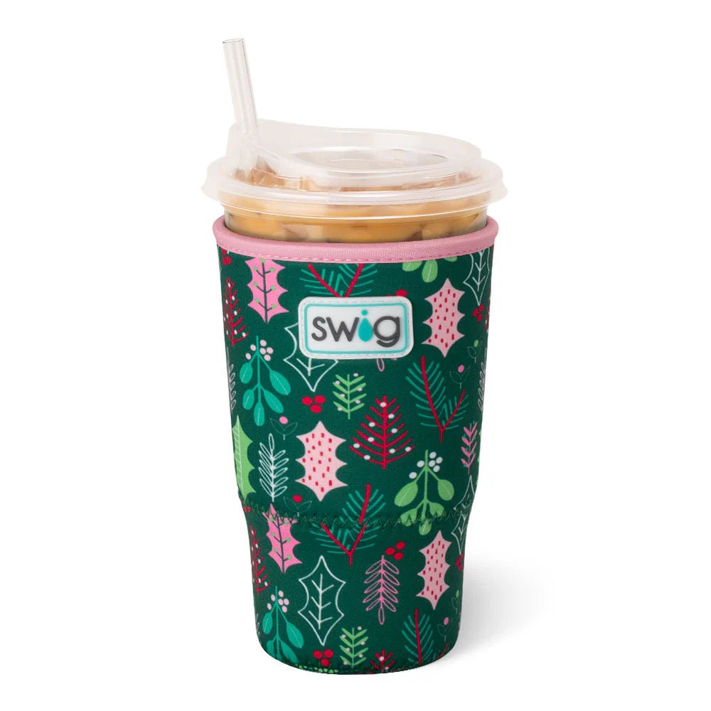 Swig Merry Mistletoe Iced Cup Coolies - Juli's Wearable Art