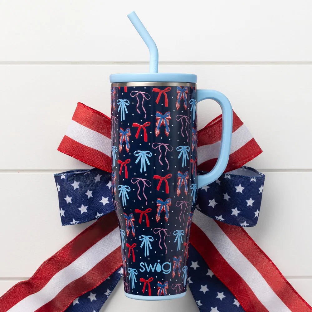 Swig MISS INDEPENDENCE Mega Mug 40oz - Juli's Wearable Art