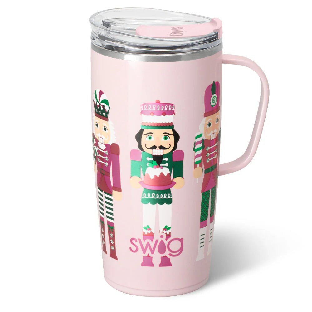 Swig Sugar Plum Soldiers Travel Mug 22oz - Juli's Wearable Art