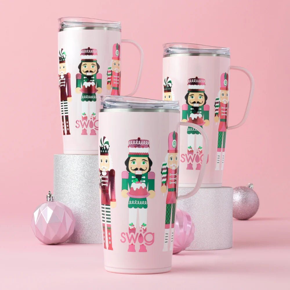 Swig Sugar Plum Soldiers Travel Mug 22oz - Juli's Wearable Art