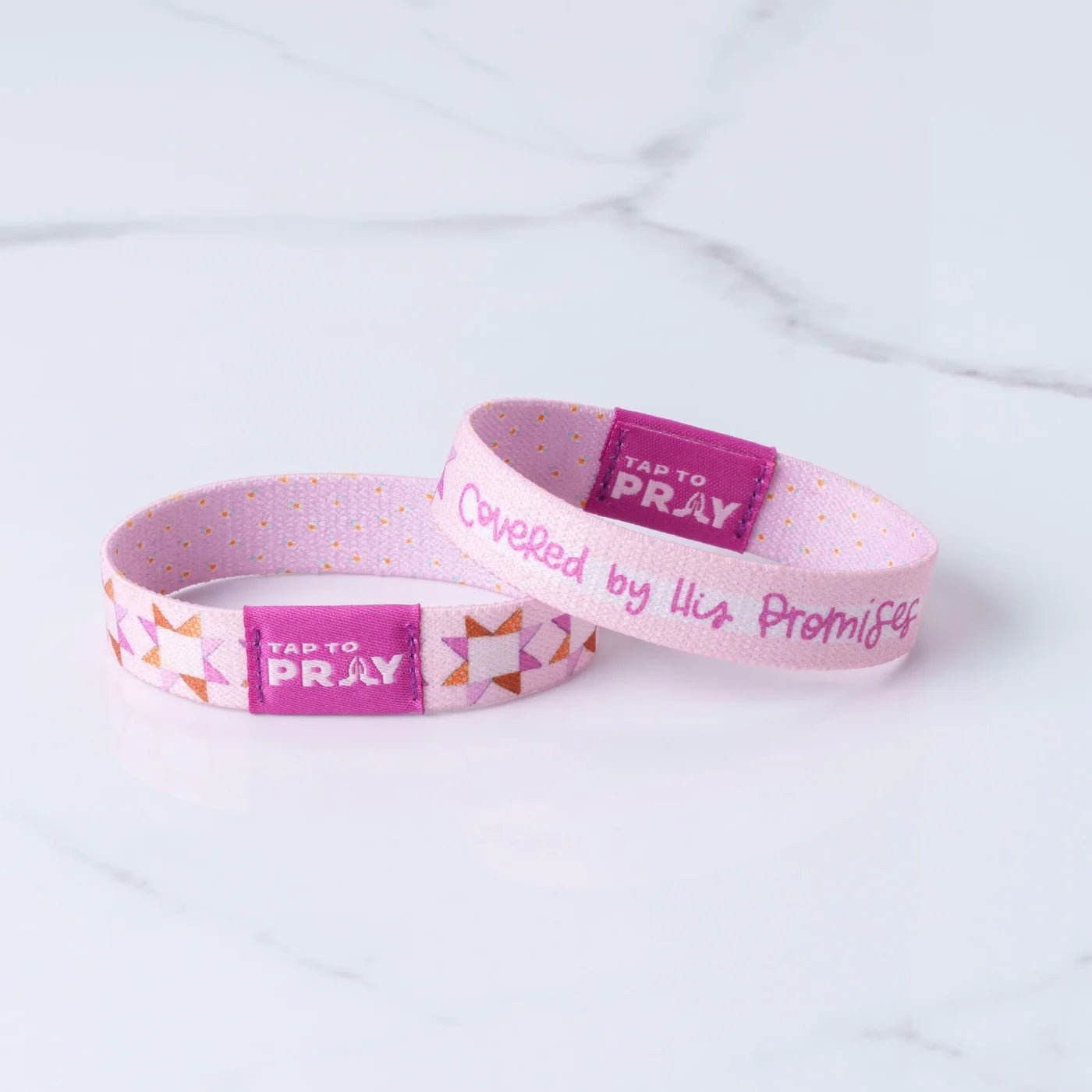 Tap To Pray® Kingfolk Series Wristband | Covered by His Promises - Juli's Wearable Art