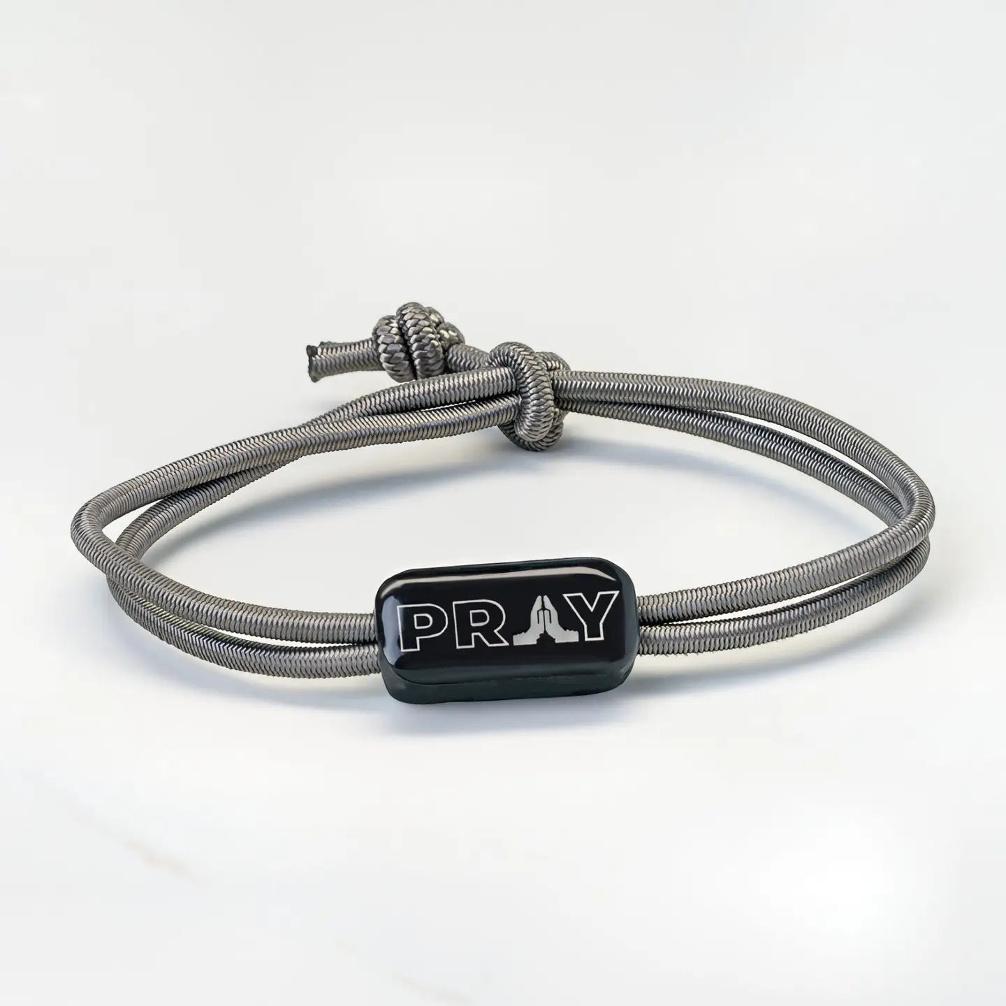 Tap To Pray® Survivor Series Tactical Bracelet | Slate + Pray - Juli's Wearable Art